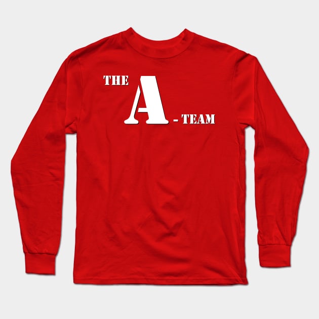 The A-Team title Long Sleeve T-Shirt by MurderSheWatched